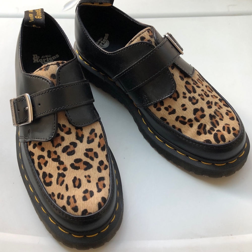 Dr. Martens Ramsey Monk Leopard Creepers